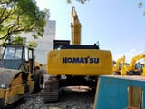2022 Komatsu PC300-7 crawler excavator, rear view