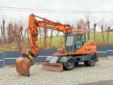 2012 Doosan DX160W wheel excavator side view
