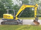 2021 Wacker Neuson ET90 mini excavator, side view