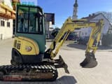 2012 Yanmar VIO25-4 mini excavator, side view