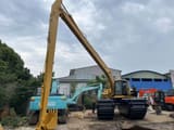 2023 Caterpillar 320BL amphibious excavator with extended reach boom
