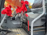 2021 Doosan DX225 Crawler Excavator interior cab view
