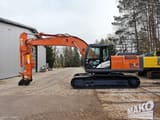 2015 Hitachi Zaxis 210LC crawler excavator, side profile view