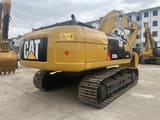 2023 Caterpillar 330D2L crawler excavator rear three-quarter view