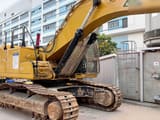 2021 Caterpillar 350 crawler excavator, side view