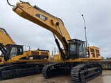 2013 Caterpillar 390DL ME crawler excavator, front three-quarter view