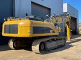 2012 Caterpillar 336D crawler excavator, rear three-quarter view
