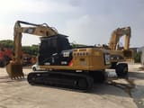 2022 Caterpillar 323D2L crawler excavator, side profile view