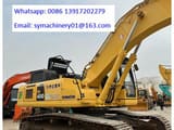 2019 Komatsu PC400-8 crawler excavator, side view