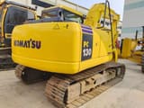 2017 Komatsu PC130-7 crawler excavator rear view