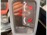 2018 Kubota KX027-4 mini excavator instrument cluster view