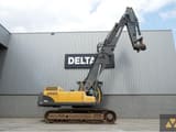 2000 Volvo EC460LC HR demolition excavator side view