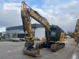 2018 Caterpillar 320-07A crawler excavator, side view