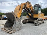 2017 Liebherr R966 crawler excavator, front three-quarter view