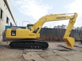 2017 Komatsu PC200-7 crawler excavator, side view