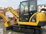 2023 Komatsu PC56-3 mini excavator side view