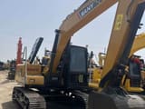 2022 Sany SY135C crawler excavator, rear three-quarter view