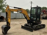2026 Sany SY35U mini excavator, side view