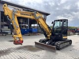 2021 Yanmar VIO80-2PB mini excavator, side view