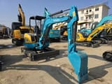 2024 Kubota U-30-5 mini excavator, front three-quarter view