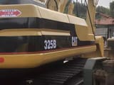 2006 Caterpillar 325B crawler excavator, rear three-quarter view