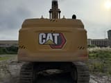 2021 Caterpillar 349 crawler excavator, rear view