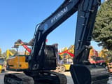 2024 Hyundai HX225HD crawler excavator, side profile view