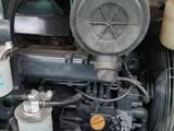2015 Komatsu PC58 mini excavator engine compartment view