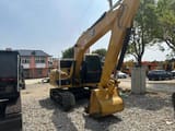 2020 Caterpillar 312D crawler excavator, front three-quarter view