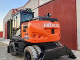 2018 Hitachi Zaxis 145W wheel excavator rear view