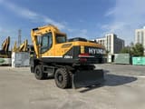2020 Hyundai R210W-9 wheel excavator, rear three-quarter view