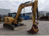 2019 Caterpillar 308E2CR crawler excavator, side view