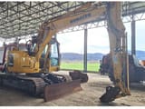 Komatsu PC138US-8 crawler excavator side view