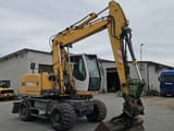 2010 Liebherr A314 wheel excavator, side view