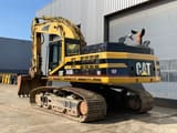 2003 Caterpillar 345BL crawler excavator, rear three-quarter view
