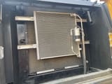 2022 Volvo EC210 crawler excavator radiator and cooling system detail