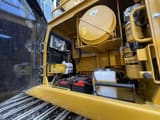 2023 Caterpillar 349D2L crawler excavator engine compartment view