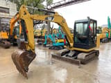 2019 Caterpillar 305.5E mini excavator, side view