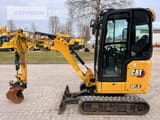 2021 Caterpillar 301.8-05A mini excavator, side view
