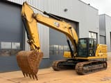 2025 Caterpillar 330GC crawler excavator, side view