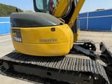 2023 Komatsu PC78US-6 mini excavator rear quarter view