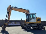 2014 Liebherr A918 COMPACT wheel excavator side view