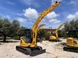 2023 Komatsu PC45 MR-5 mini excavator, side view