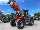 2012 Atlas TL210 wheel loader, front three-quarter view