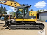 2012 Caterpillar 328D LCR crawler excavator, side view