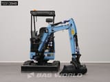 2024 Sany SY19E mini excavator, front three-quarter view