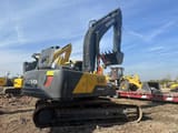 Volvo EC290 crawler excavator, rear three-quarter view