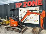 2017 Hitachi ZX26U-5 mini excavator, side view