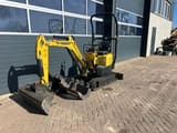 2016 Yanmar VIO10-2A mini excavator, side view