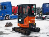 2022 Hitachi ZX26U-6 mini excavator, rear three-quarter view
